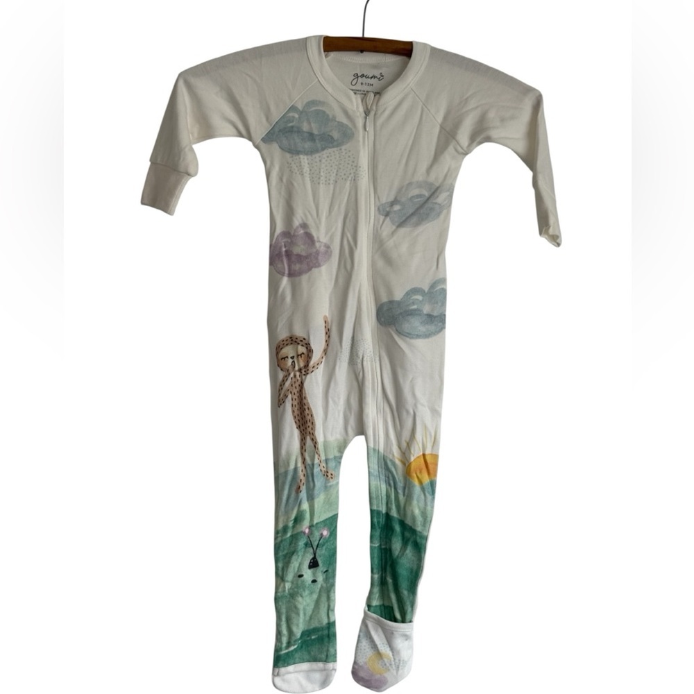 Goumi X Slumberkins Sleeper Animal Nature Graphic Sleeper Size 9-12 months